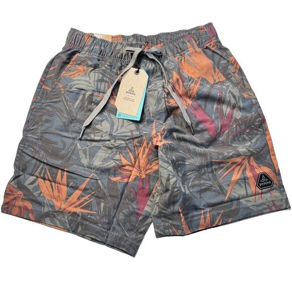 New Men’s prAna Metric E-Waist Zip 8" Inseam Boardshort Size S - Picture 2 of 8